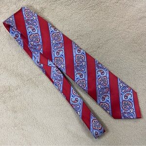 Countess Mara Red White Blue Tie